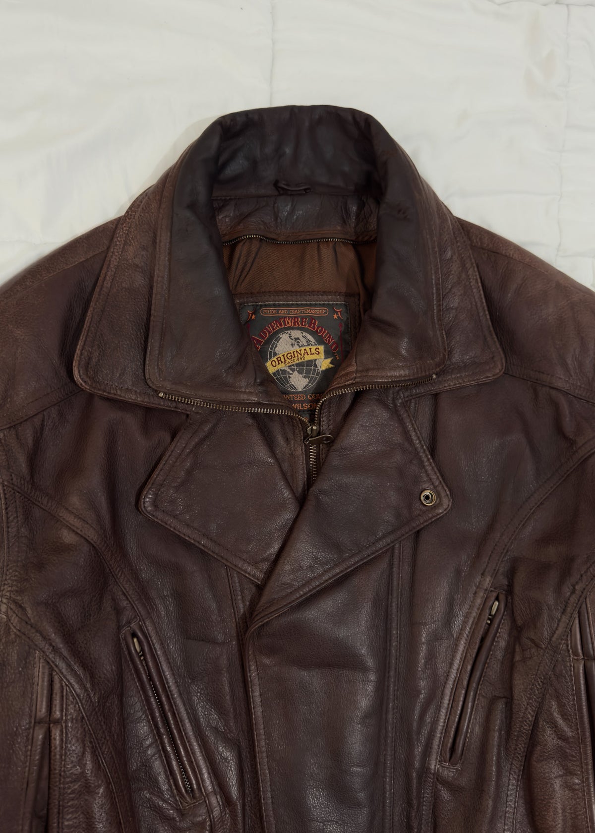 Biker Jacket Adventure Bound 100% Cuero
