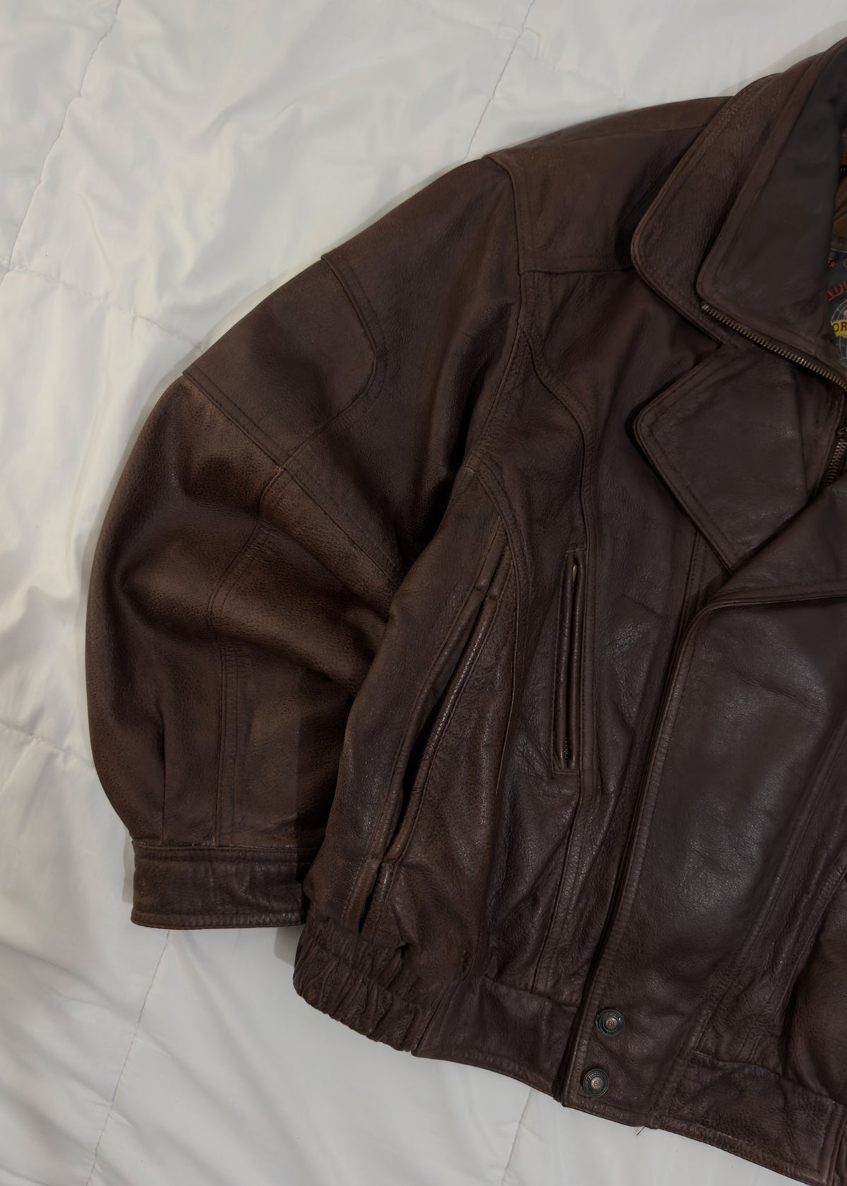Biker Jacket Adventure Bound 100% Cuero
