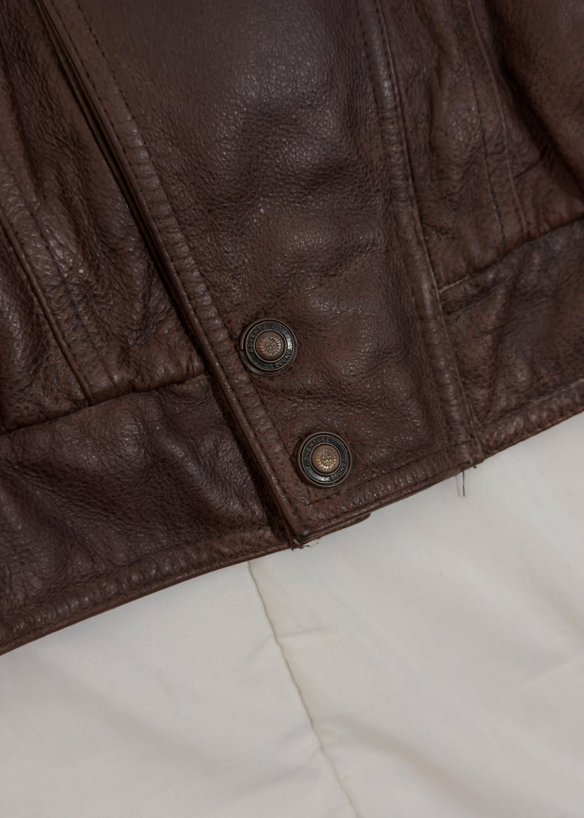 Biker Jacket Adventure Bound 100% Cuero