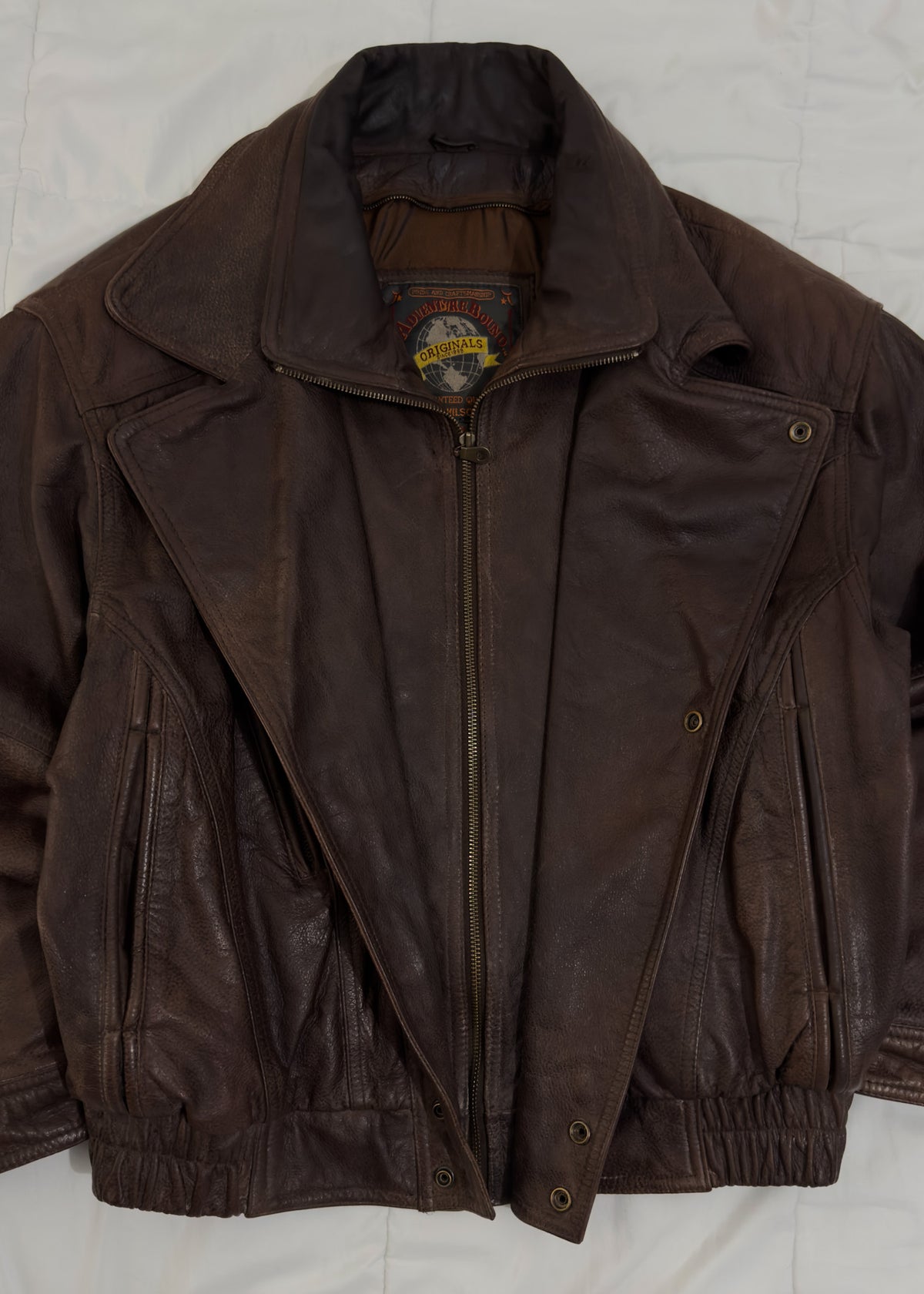 Biker Jacket Adventure Bound 100% Cuero