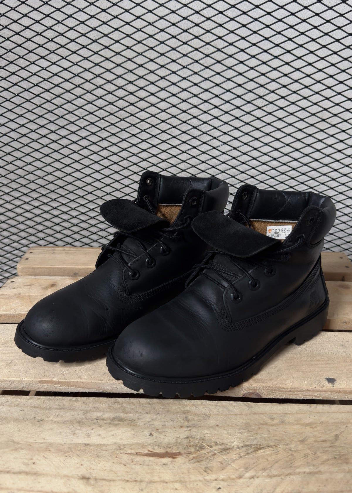 Timberlands Black Boots