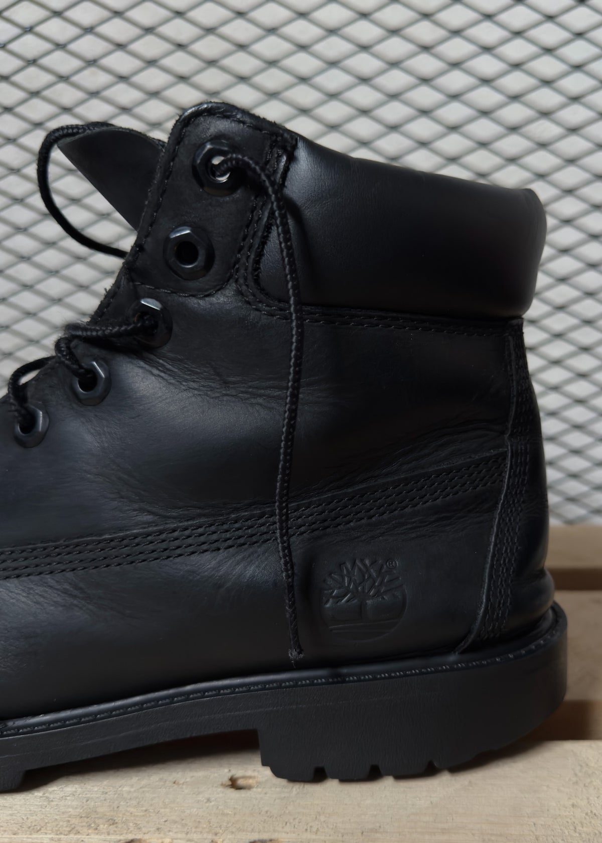 Timberlands Black Boots