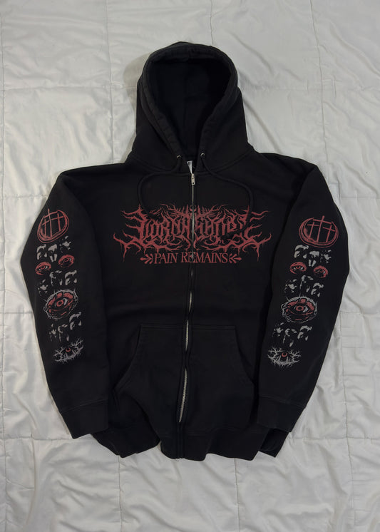 Pain Remains Zip Hoodie