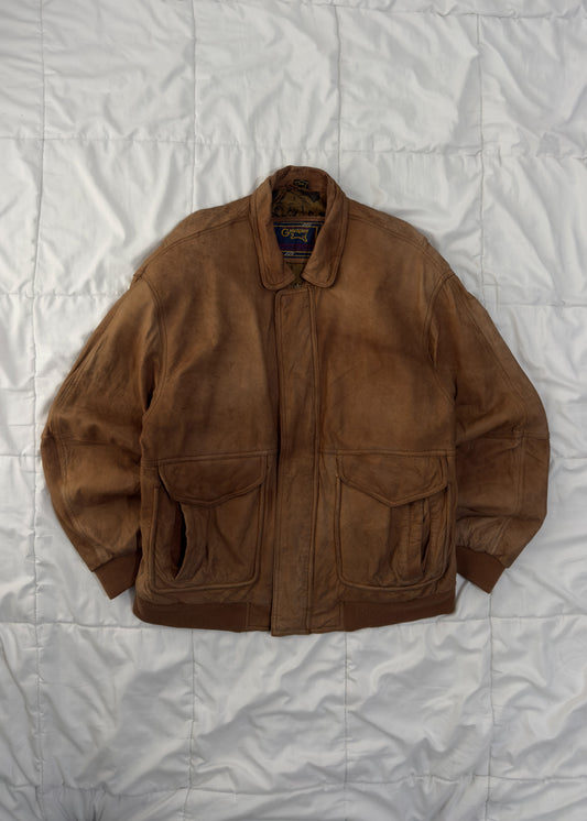 100% Cuero Giampier Aviator Jacket