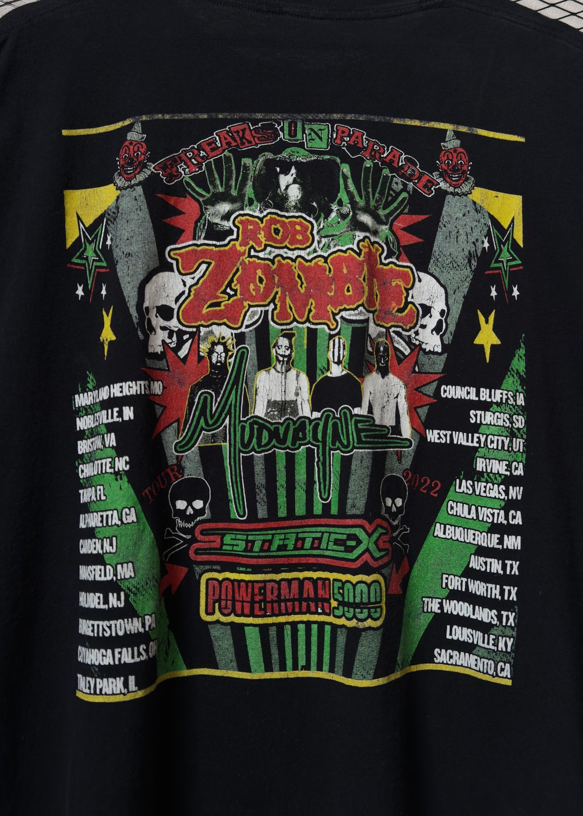Rob Zombie Tour 2022 T-Shirt